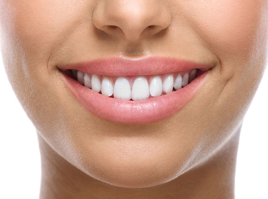Woman smiling image